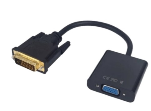CONVERTIDOR ADAPTADOR DE DVI A VGA
