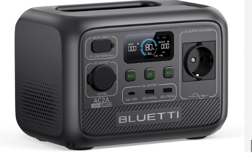 BLUETTI AC2A 300W 204Wh Portable Power Station
