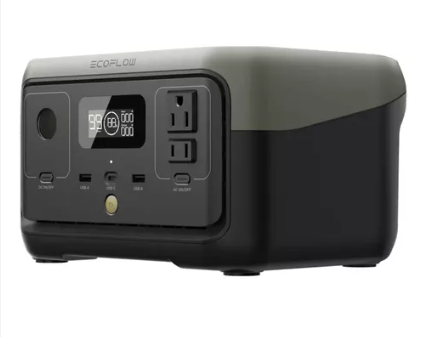 Estación Energía Portatíl  ECOFLOW/RIVER 2 MAX LITE / 499WH / 4 TOMAS / USB-A / USB-C / BAT. LITIO