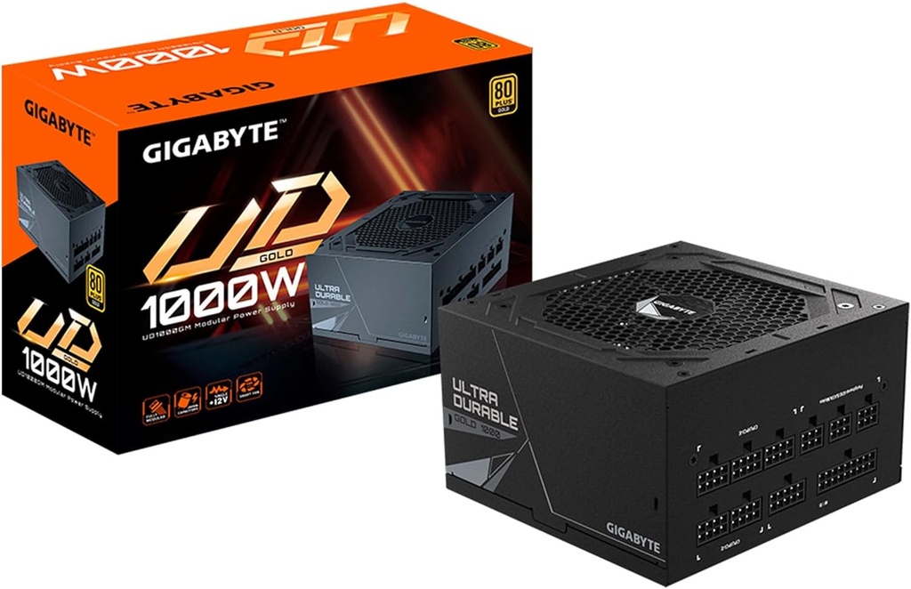 FUENTE PODER GIGABYTE GP-UD1000W 80+ GOLD PCI-E GEN5 16PIN