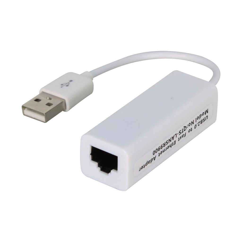 ADAPTADOR USB 2.0 A LAN (RJ45)