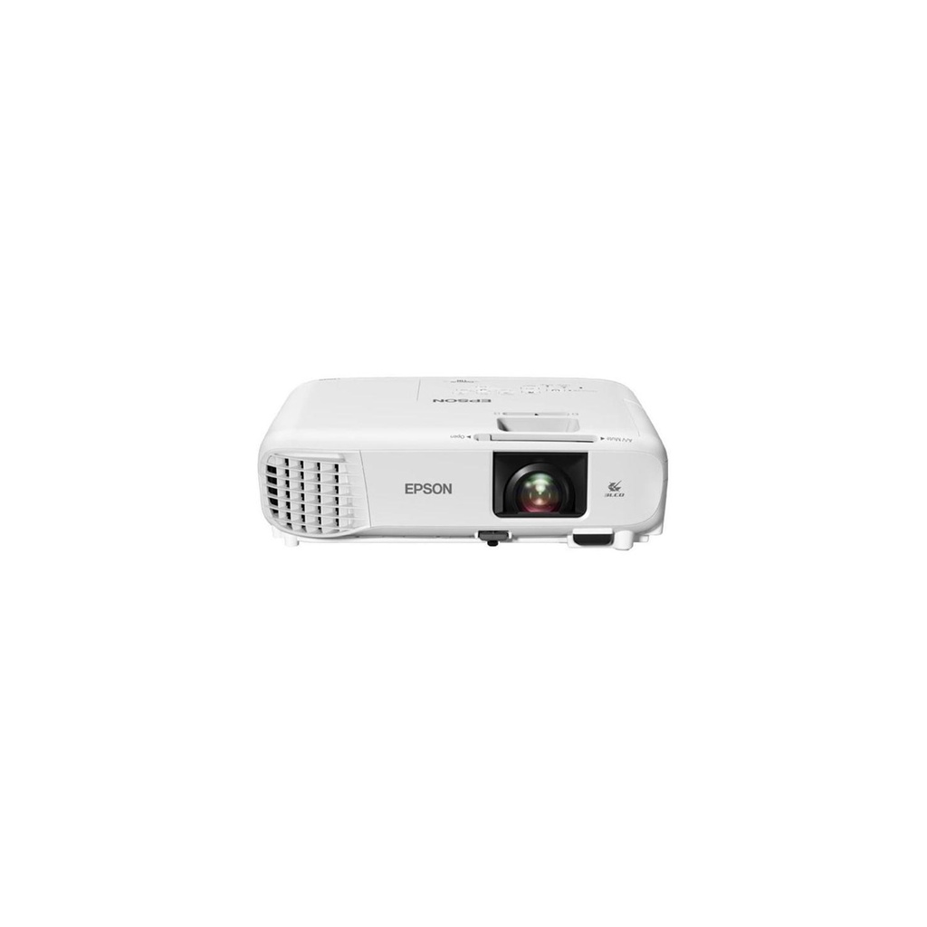 PROYECTOR EPSON POWERLITE 118 XGA 3800 LUMENES / RED / 3LCD / HDMI / WIFI