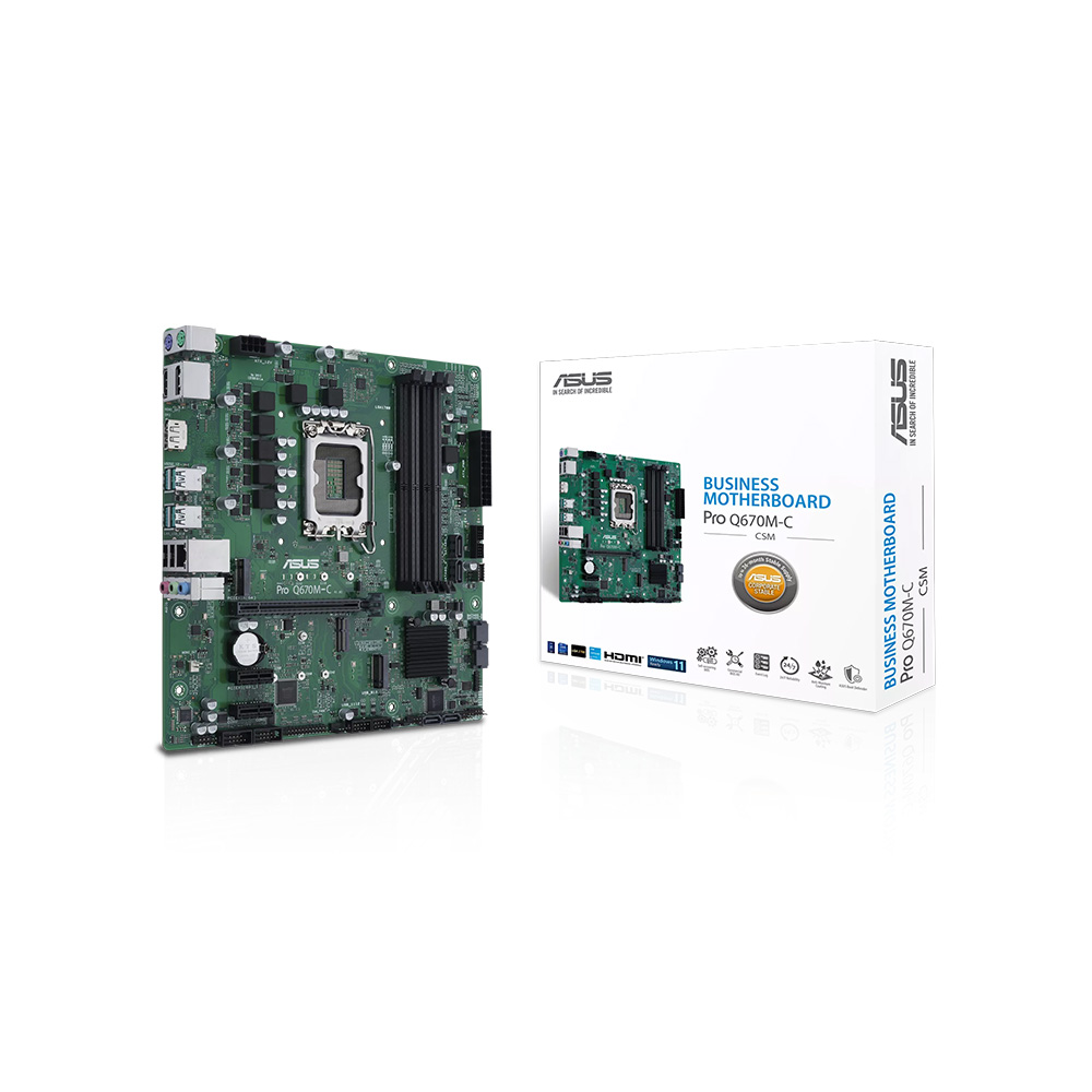 PRECIO ESPECIAL MAINBOARD ASUS PRO Q670M-C-CSM LGA1700 DDR5