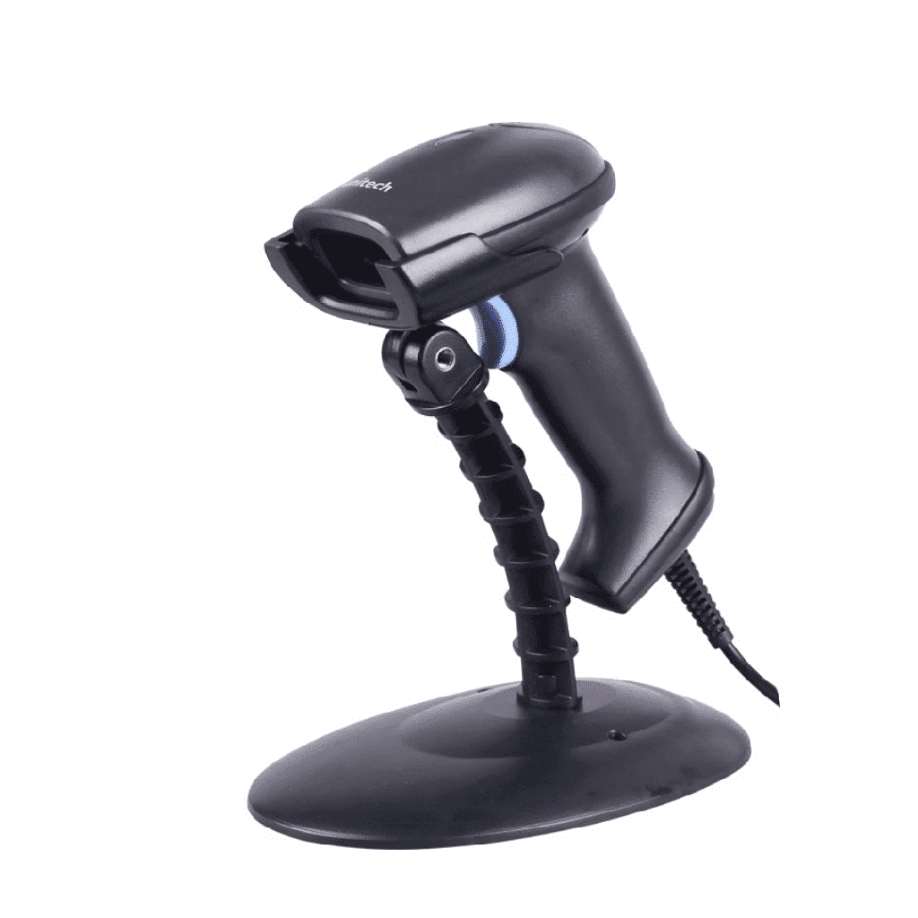 Lector Codigo De Barra Unitech Laser Con Usb-cable Y Stand