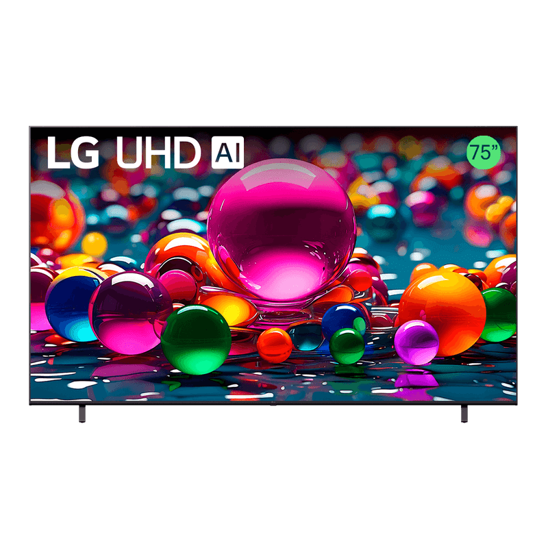 TELEVISOR LG 75 PULGADAS SMART TV 4K UHD HDMI / USB / WIFI / BLUETOOH / THINQ / WEBOS