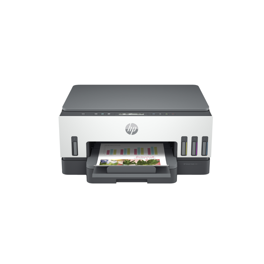 IMPRESORA HP 720 SMART TANK / WIFI / DUPLEX / WIN / MAC / APML / RED/ 15PPM 