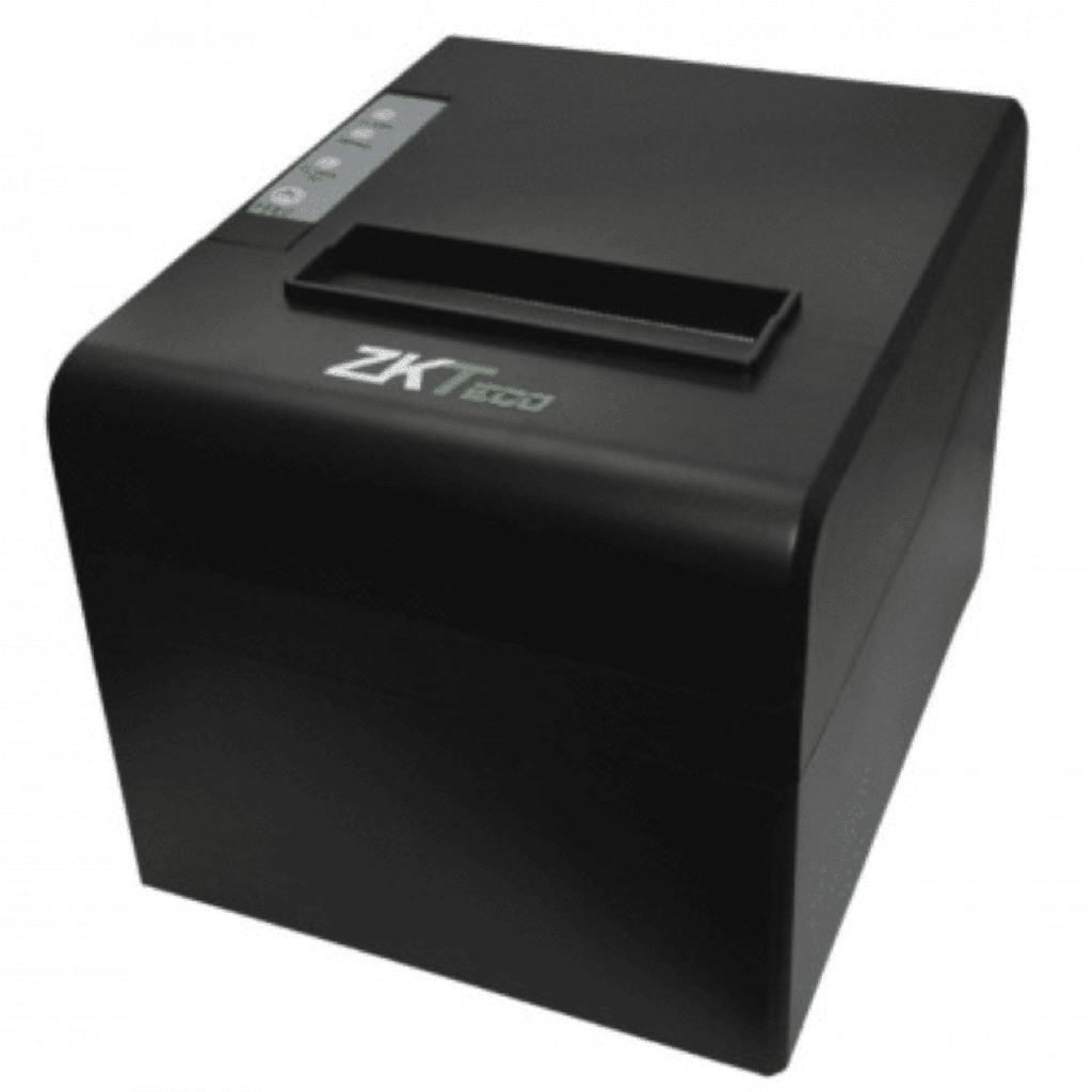 IMPRESORA TÉRMICA ZKTECO – SERIAL, USB, RED, RJ45- CORTE AUTOMÁTICO, COMPATIBLE CON CAJÓN DE DINERO 