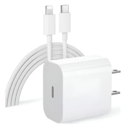 CARGADOR IPHONE CARGA RAPIDA 20W