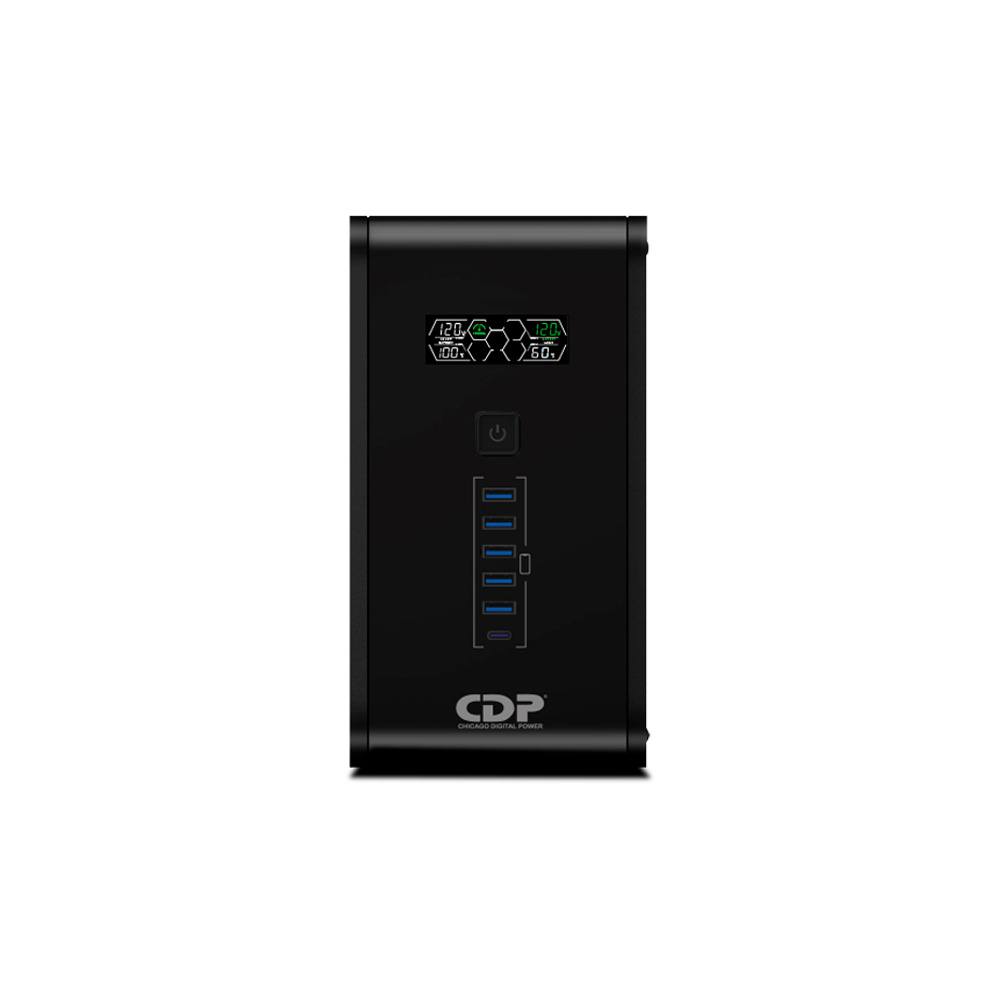 UPS INTERACTIVO SMART CDP 750VA/300W/ E/S:120V/ 6 SALIDAS