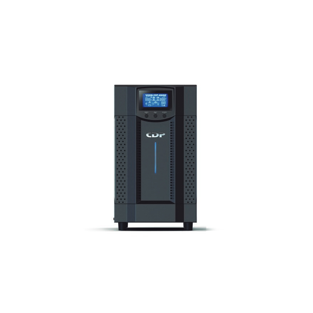 UPS ONLINE CDP / 3000VA / 3000W/ E / S:220V / MONOFASICO / DOBLE CONVERSION / TORRE / LCD