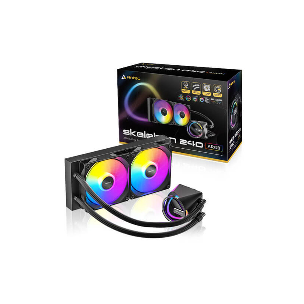 COOLER ANTEC SKELETON 240 ARGB COMPATIBLE LGA 1700 LGA 1851 AM4 AM5