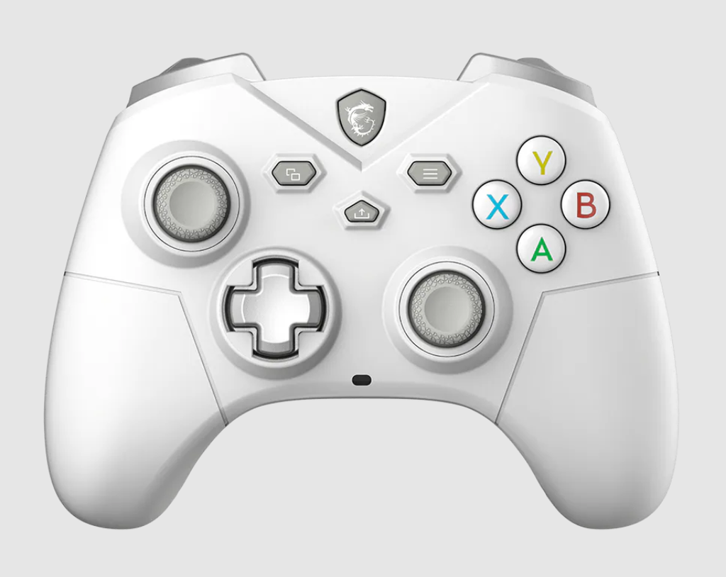 MSI FORCE GC300 / Conexión inalámbrica de 2,4 GHz / Bluetooth / USB 2.0 (USB-C), LONGITUD DEL CABLE 2 m (USB-C a A), AUDIO Analógico de 3,5 mm, COMPATIBILIDAD Windows / Android