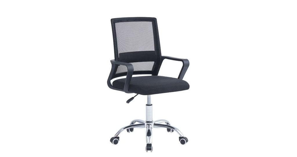 SILLA EJECUTIVA ESPRESSO NEGRA PESO MAX 120KG