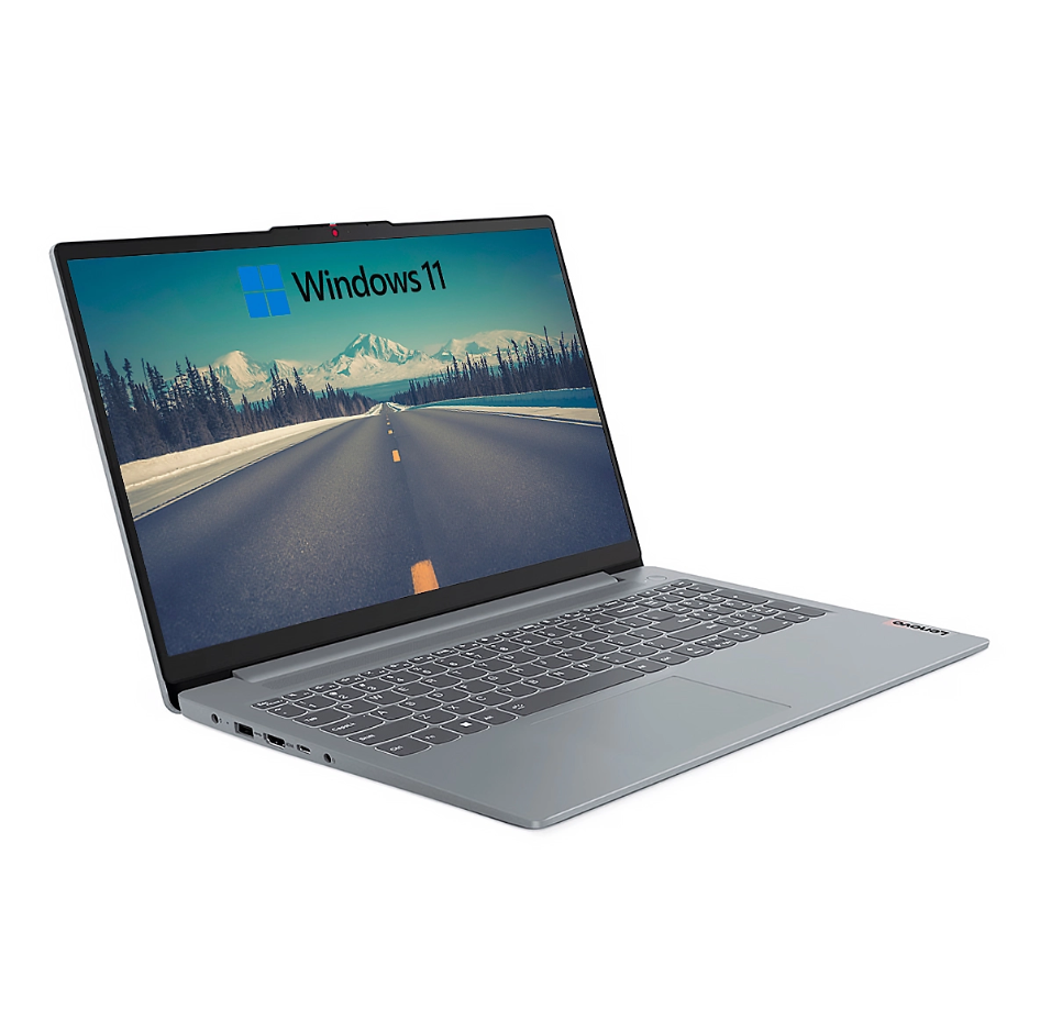 Notebook LENOVO Idea Pad / INTEL I3-N305 / 8GB-DDR5 / 128GB / 15.6Pulg. / Wifi / BT / HDMI / 2 USB 3.0 / USB-C / Gris
