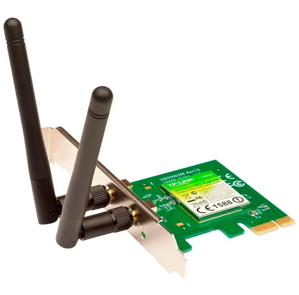 ADAPTADOR INALAMBRICO PCI EXPRESS N 300MBPS
