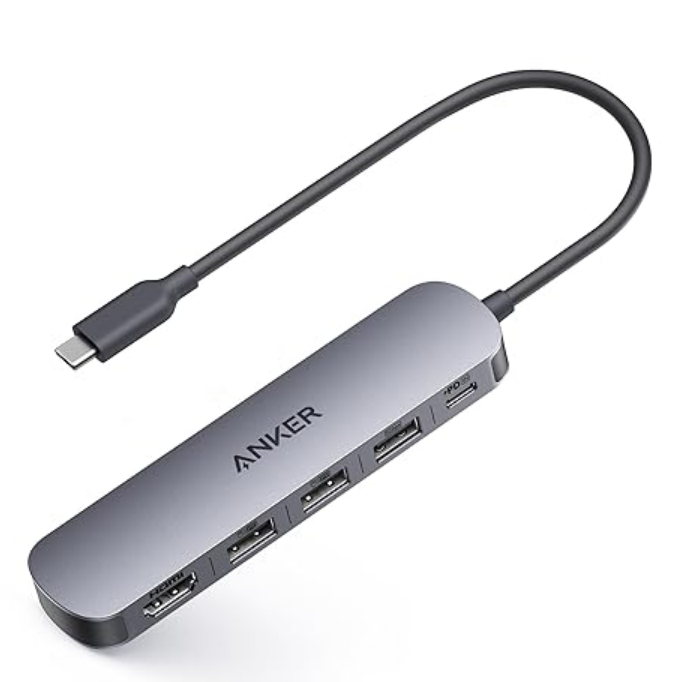 Anker Hub USB C, divisor USBC a HDMI 5 en 1