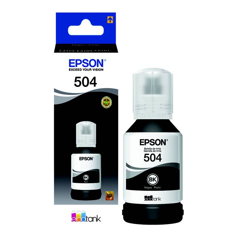 Botella Epson 504 (color negro)