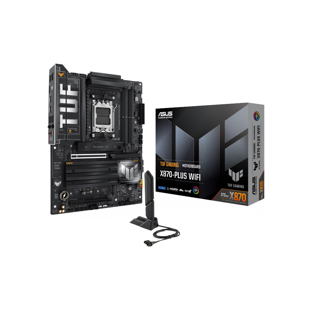 MAINBOARD ASUS TUF GAMING X870 -PLUS WIFI AM5 WIFI7 AURA SYNC