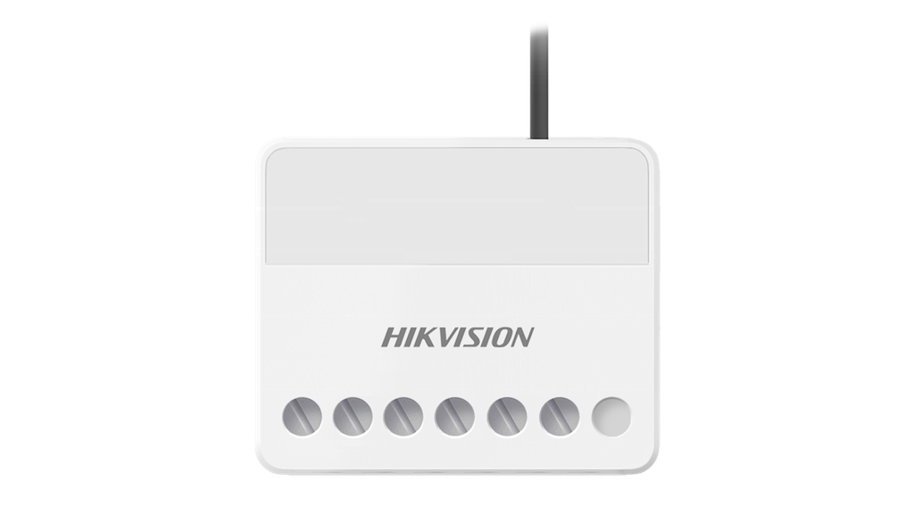 RELEVADOR INALAMBRICO RELAY HIKVISION PARA SIRENA ALARMA INALAMRICA