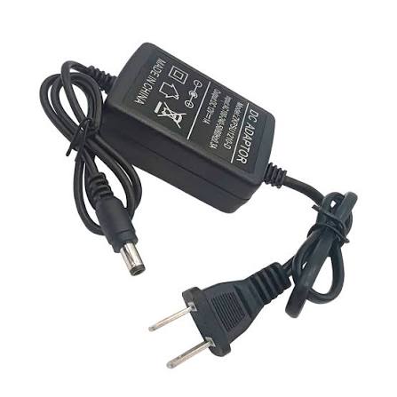 FUENTE ZK 12VDC 1A CON EXTENSOR PARA CAMARAS Y GRABADORES