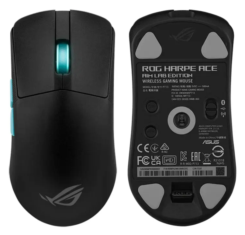 MOUSE ASUS ROG HARPE ACE AIM LAB EDITION GAMING WIRELESS AMBIDIESTRO