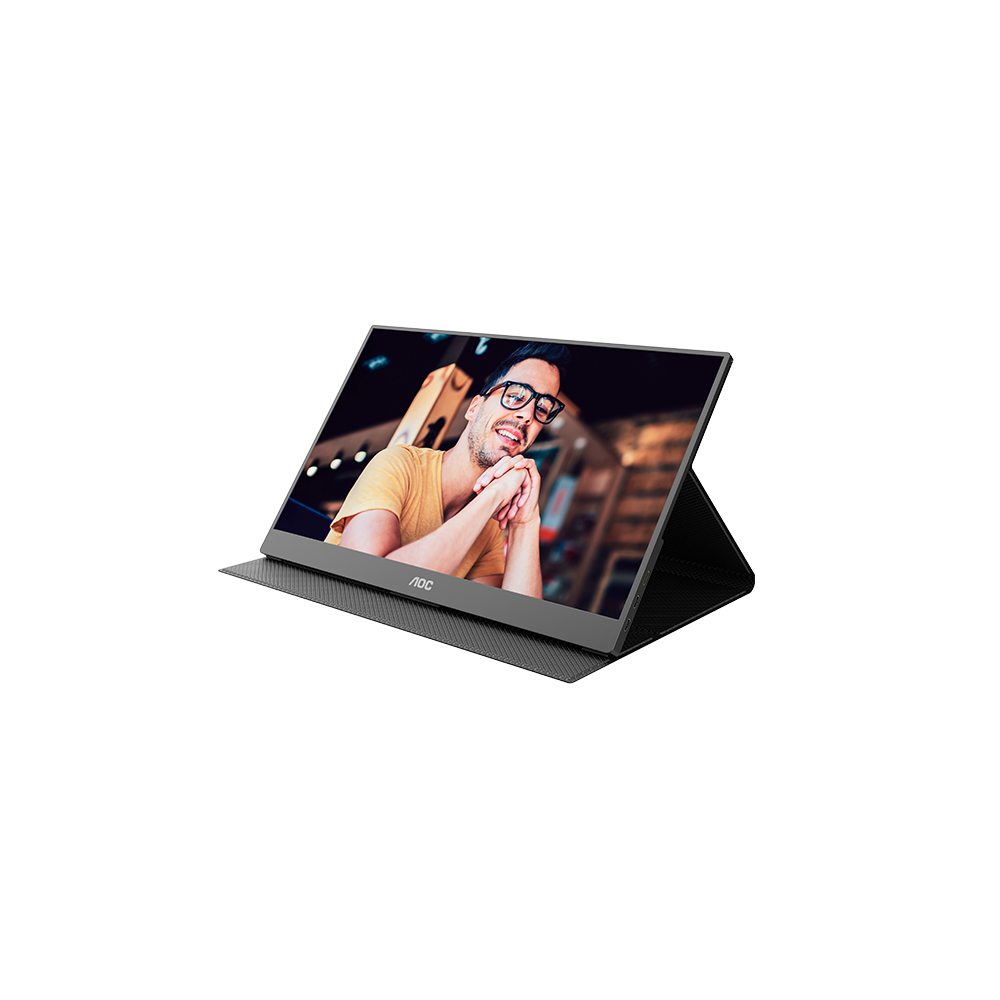 MONITOR AOC PORTATIL / 16 PULG / 1920X1080 FHD IPS 60HZ / BOCINAS / 4 MS / USB