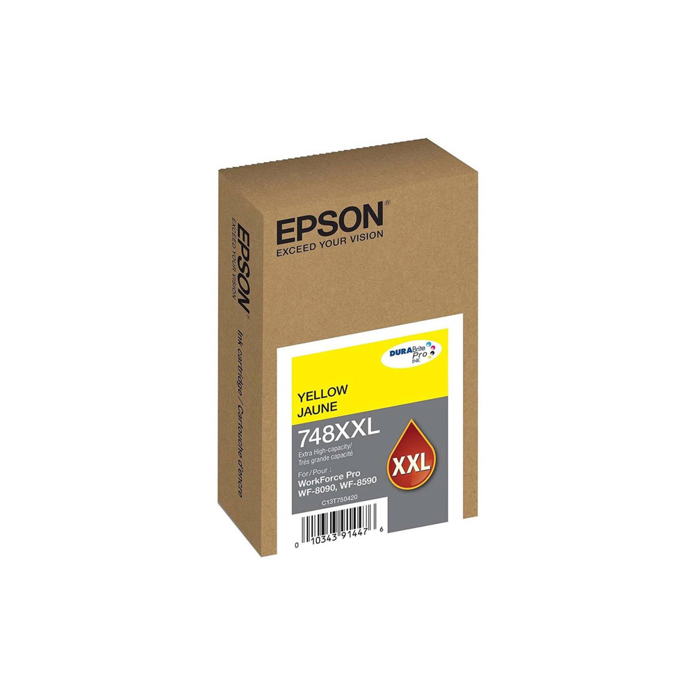 TINTA EPSON T748XXL AMARILLO WF 6090/6590 7000 PAG