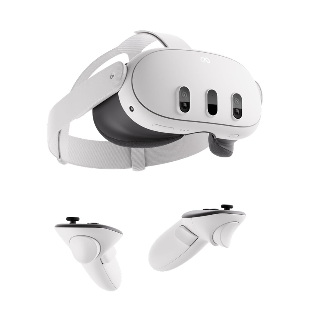 Meta Quest 3 512 GB, VR sin cables, paquete Monkenaut de cartón Gorilla Tag, exclusivo de Amazon, prueba de 3 meses de Meta Horizon+ incluida