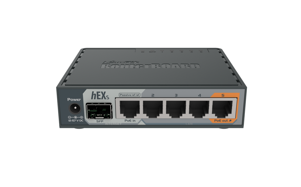 MIKROTIK ROUTERBOARD / 2x880MHz / 256MB / 5P GIGA / 1P SFP / USB / MICRO SD
