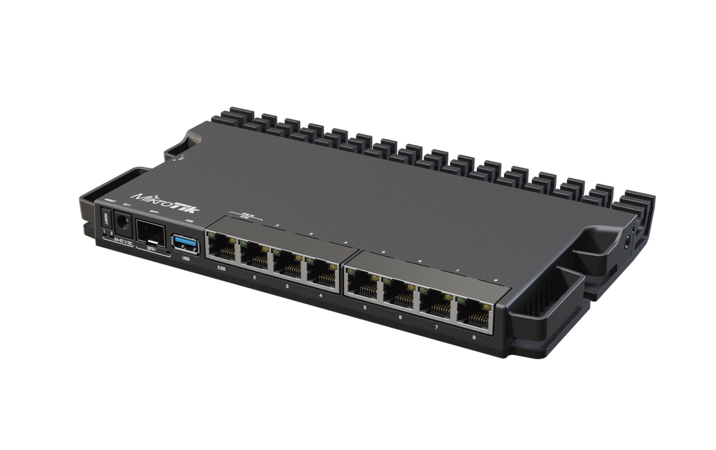 MIKROTIK ROUTERBOARD / 4x350-1400MHz (Auto) / 1GB / 7P GIGA / 1P SFP+ / USB 3.0