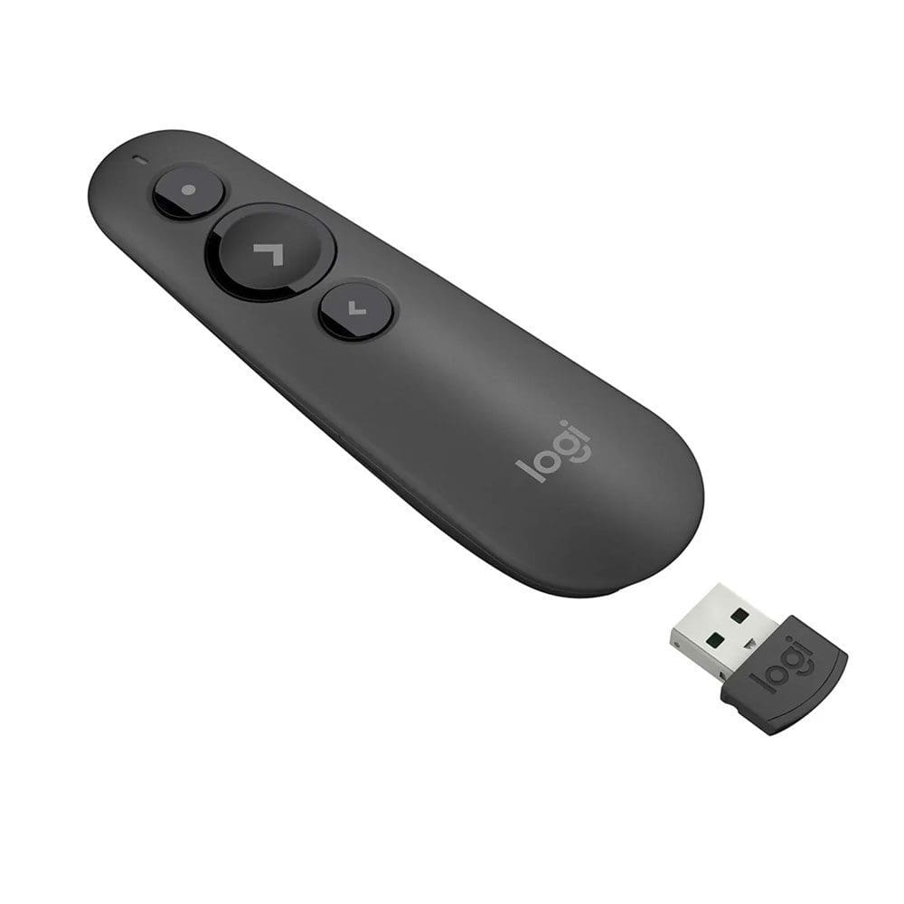 PUNTERO LOGITECH PROFESIONAL LASER DOBLE CONECT. BT-USB NEGRO