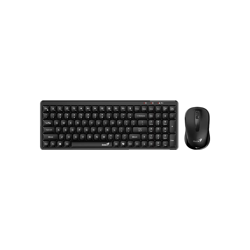 COMBO TECLADO Y MOUSE WIRELESS NEGRO / RF 2.4GHZ / FOR BUSINESS