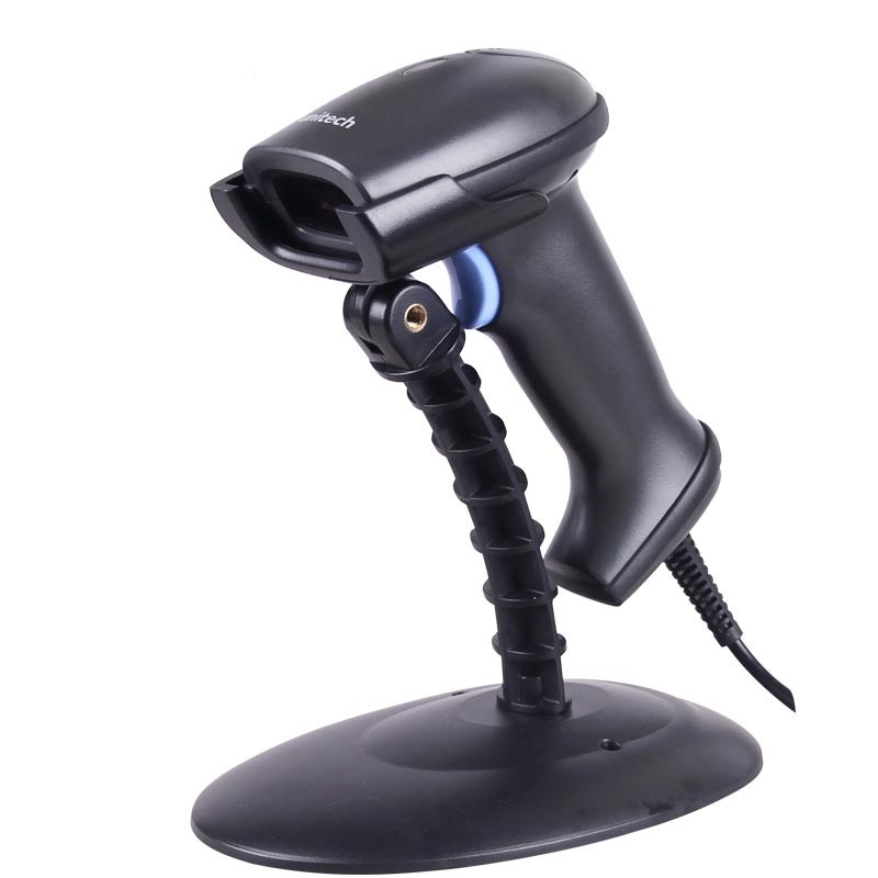 Lector Codigo De Barra Unitech Laser Con cable USB Y Stand