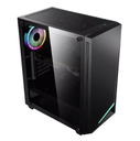 CASE SPEEDMIND/MIDTOWER GAMER 3X120 MM FAN VIDRIO TEMPLADO NEGRO