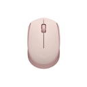 MOUSE LOGITECH / WIRELESS / 3 BOTONES / 2.4 GHZ / INTRRUP. ENCD-APGDO / ROSE CLAMSHELL