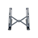 SOPORTE GENIUS PARA PORTATILES DE HASTA 15 PLGDS / ALUMINIO / 7 NIVELES DE ALTURA / SOP. HASTA 15KG