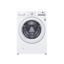 LAVADORA LG / CARGA FRONTAL 25KG INVENTER DIRECT DRIVE DISPLAY TOUCH STEAM WHITE