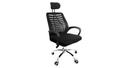 SILLA EJECUTIVA LUNGO NEGRA PESO MAX 120KG