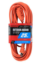 CABLE EXTENSION DE CORRIENTE NARANJA 7.5MT