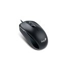 MOUSE USB GENIUS NEGRO / 1000DPI / WINDOWS Y MAC