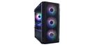 CASE GAMER XTRATECH XFIRE MICRO ATX VENTILADOR RGB 3-FRONT 1-REAR SIN FUENTE